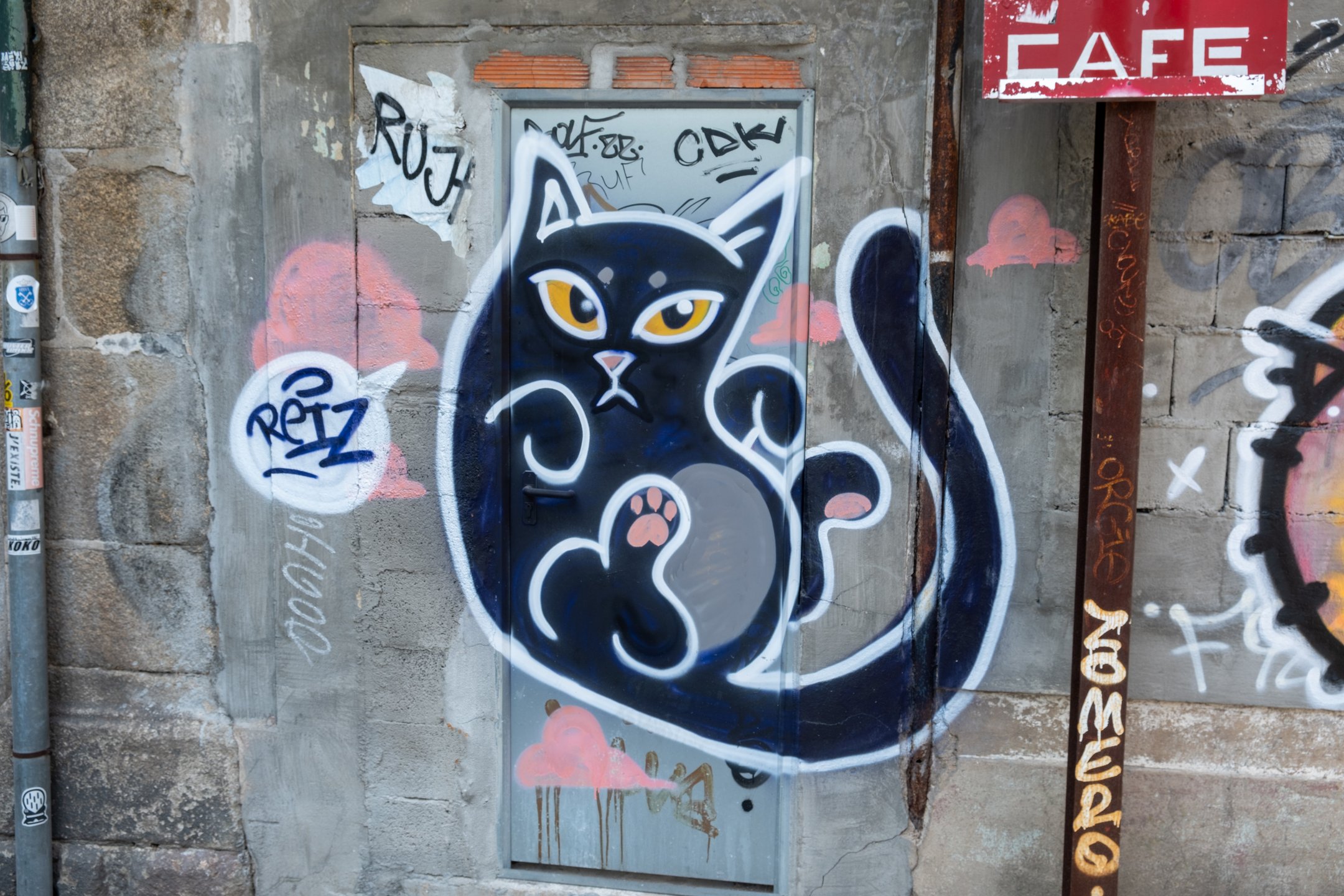 Cat Graffiti